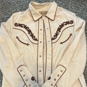 Scully Western Embroidered Shirt